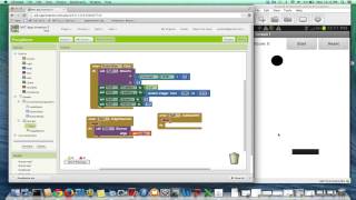 Code quotPongquot with App Inventor 2 p3 [upl. by Ssur147]