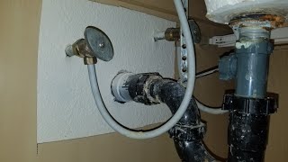 How to Fix Stuck Water Shut Off Valve Angle Stop EASY METHOD GUARANTEED [upl. by Ahsilef]