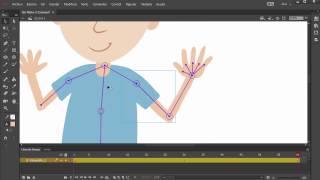 Animación con Huesos en Adobe Animate CC [upl. by Ligetti]