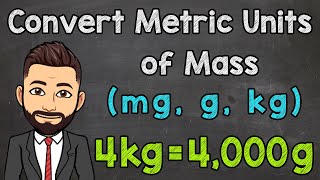 Metric Units of Mass  Convert mg g and kg [upl. by Tham430]