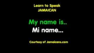 Basic Introductions  Learn to Speak Jamaican Patois [upl. by Kanal]