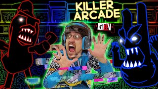 ESCAPE the KILLER ARCADE FGTeeV gets sucked INTO THE GAME [upl. by Paulina]