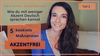 3 AKZENTFREI DEUTSCH SPRECHEN  Aussprache verbessern  Deutsch Aussprache Übungen [upl. by Haveman]