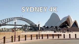 Sydney 4K HDR  Driving Downtown  Australia [upl. by Anar46]