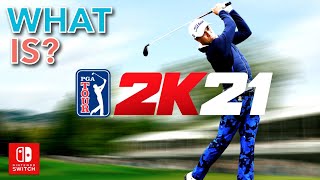 PGA Tour 2K21 Nintendo Switch  Overview amp Gameplay [upl. by Jermyn]