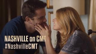 NASHVILLE on CMT  Connie Britton and Charles Esten on Rayna and Deacon [upl. by Mayhew]