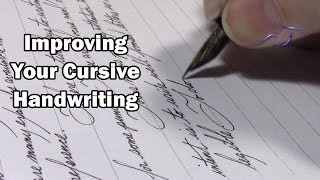 Improving Your Cursive Handwriting [upl. by Valda]