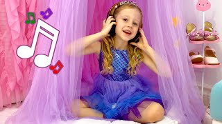 Nastya sings her favorite kids songs [upl. by Nayra]