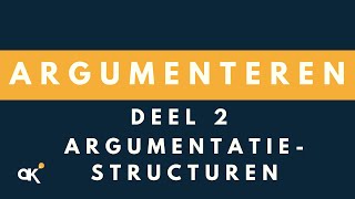 Argumenteren argumentatiestructuren 24 [upl. by Valoniah505]