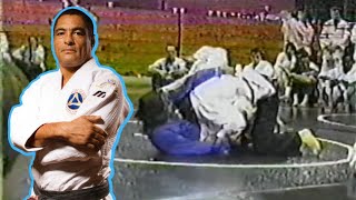 RARE Rickson Gracie Rolling With 50 People For 25 Minutes At A Seminar In Chicago 😱🔺 [upl. by Ttoile]