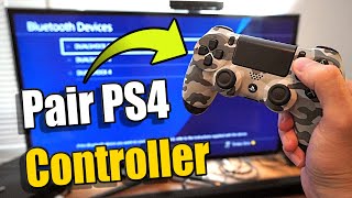 How to PAIR your NEW PS4 Controller to your Playstation 2 Methods [upl. by Jacquelyn]