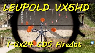 LEUPOLD VX6HD 16x24 Firedot G Reticle  The Lightweight  First Person POV [upl. by Boesch]