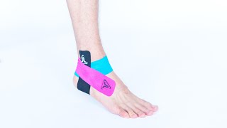 TRUETAPE® Ankle Stability  Kinesiology Tape Instruction [upl. by Lerual]