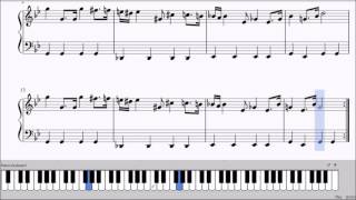 Star Wars The Imperial March  Free PDF Piano Score  Easiest Version 2017 [upl. by Lau]