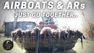 LOUISIANA Nutria Hunting from Airboat Catch Clean Cook [upl. by Player]