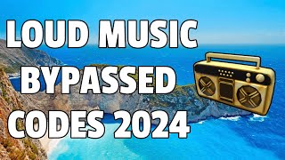 LOUD MUSIC BYPASSED Roblox Ids WORKING 2024 [upl. by Asiek]