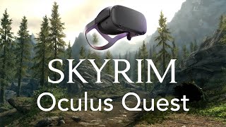 Skyrim on Oculus Quest [upl. by Noved]