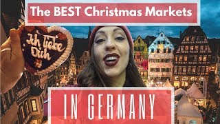 The Best Christmas Markets in Germany [upl. by Teressa]