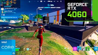 Fortnite Chapter 5  RTX 4060  i512400F  1080p Performance Mode [upl. by Kacey]