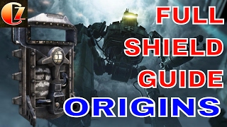 Origins  FULL SHIELD GUIDE  ALL PARTS AND LOCATIONS  Detailed tutorial [upl. by Travus]