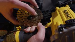 DEWALT DW45RN Pneumatic Roofing Nailer [upl. by Fidellia25]