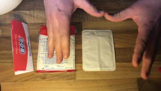 Heat patch unboxing and instructions pain relieving patch DIY [upl. by Namad]