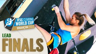 Lead finals  Briançon 2022 [upl. by Neitsabes988]