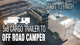 Building an overland trailer in a week [upl. by Royall280]