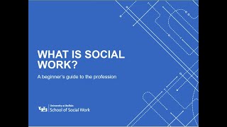 What Is Social Work [upl. by Clarinda758]