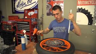 How To Replace Your Motorcycle Wheel Bearings  MC Garage [upl. by Sherm]