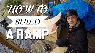 HOW TO KICKERRAMPE BAUEN GermanDeutsch FOR MTBBMX [upl. by Ahto]