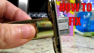 How to fix a jammed Kwikset indoor latch [upl. by Glovsky]