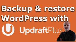 How to backup and restore your WordPress website free with UpdraftPlus plugin step by step [upl. by Laughton694]