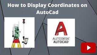 How to Display Coordinates on AutoCad [upl. by Abagael]