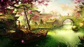 Relaxing With Chinese Bamboo Flute Pipa Guzheng ♥️ Instrumental Music Collection ♥️ 伝統的なフルート音楽 [upl. by Gut376]