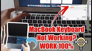 How to Fix Keyboard Macbook Not Working  Repair All Problem Keys [upl. by Mathilda194]