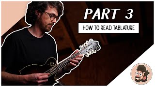 How to Read Tablature  Beginner Mandolin Lesson Series Part 3 [upl. by Aillimac]