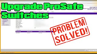 How to firmware update NetGear ProSafe [upl. by Alilak]