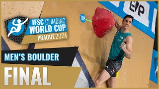 Mens Boulder final  Prague 2024 [upl. by Feledy98]