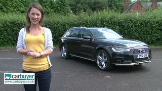 Audi A6 Allroad Quattro estate review  Carbuyer [upl. by Gretal]