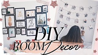 DIY Room decor ♡ Decora tu cuarto TUMBLR  Nati Aristi [upl. by Anita452]