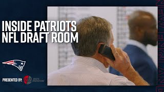 Inside The New England Patriots NFL Draft Room [upl. by Mauricio]