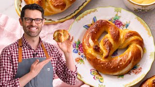 Soft Pretzel Recipe [upl. by Bonnice]