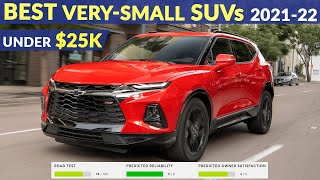 Best Subcompact SUVs Under 25K  Per Consumer Reports [upl. by Gathard]