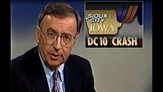 United Airlines Flight 232 Crash Landing July 1989  Sioux City Iowa  KTIV Local TV Report [upl. by Wane]