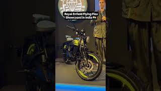 Royal Enfield Flying Flea Showcased in India 🇮🇳 [upl. by Junie]