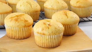 Easy Vanilla Muffins Ready In Minutes No Butter No Oil [upl. by Aikemet603]