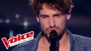 Valentin Stuff  « Pull Marine » Isabelle Adjani  The Voice 2017  Blind Audition [upl. by Aroc]