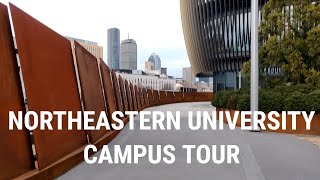 NORTHEASTERN UNIVERSITY TOUR  BOSTON CAMPUS [upl. by Ilek]