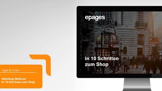 Webinar STRATO Webshop  In 10 Schritten zum OnlineShop Teil 1 [upl. by Kamp]